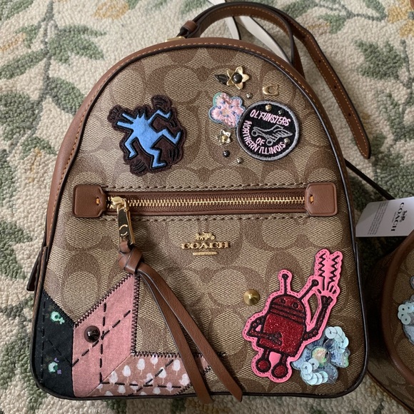 NWT Coach X Harings Limited Convertible Backpack - Picture 2 of 7